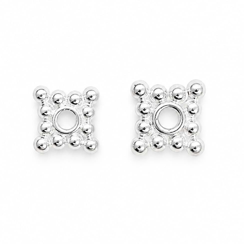 Quadrat Spacer, Silber 925