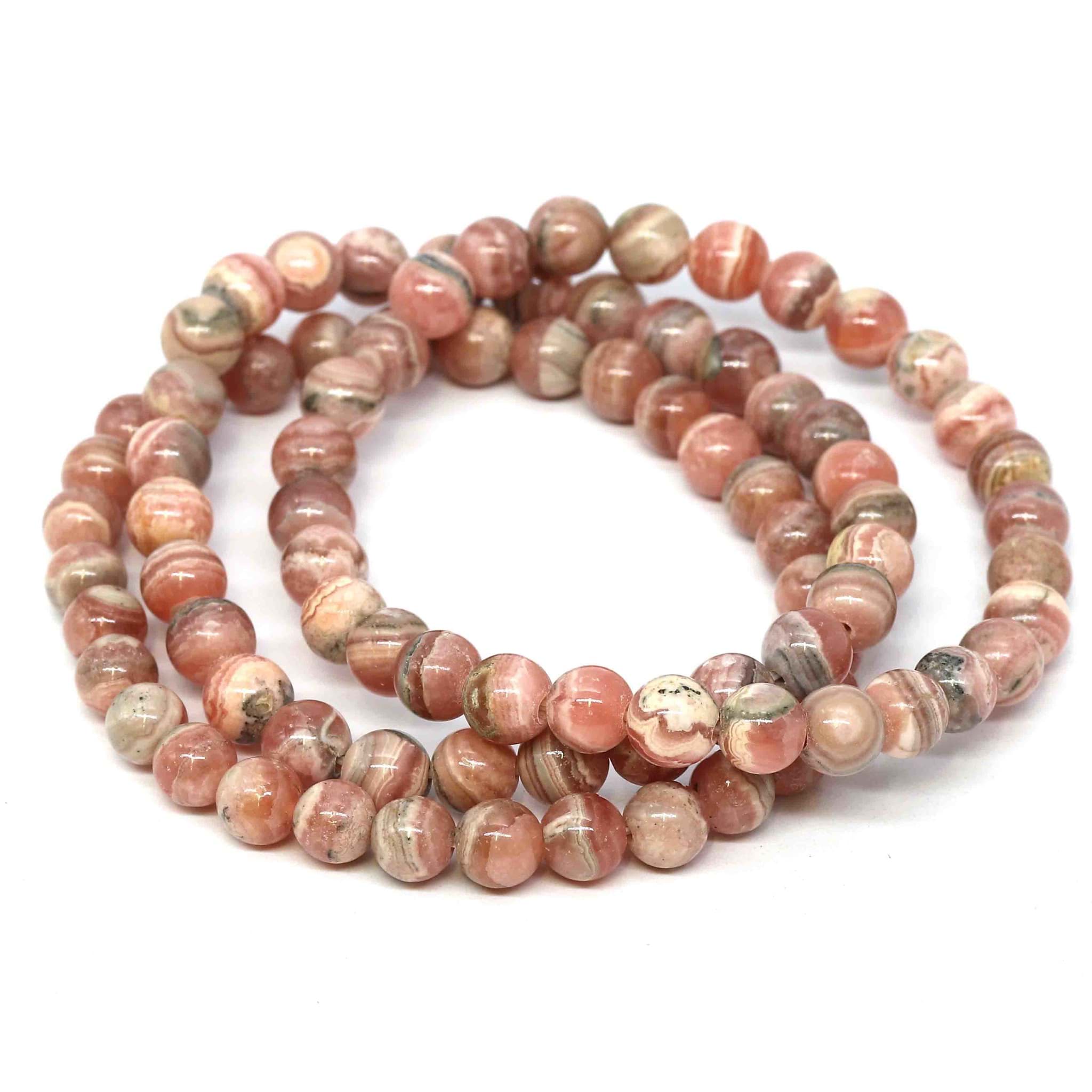 Rhodochrosit Kugeln Armband, Extra