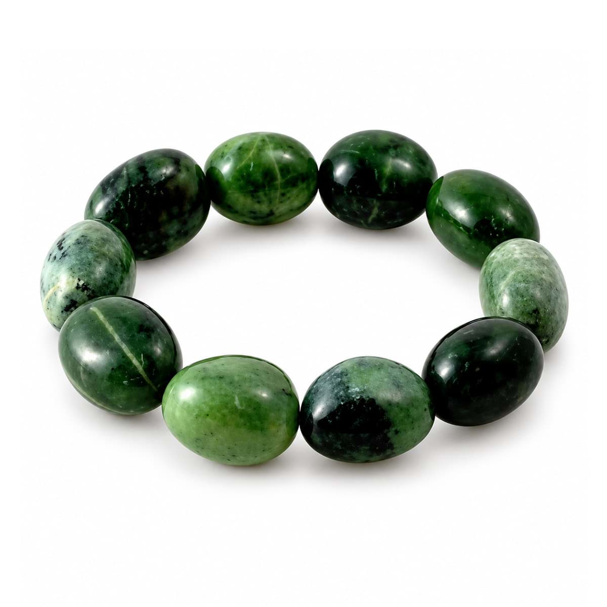 Canada Jade Nuggets 18-22mm Armband
