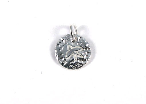 Image de Charm 12mm Friedenstaube Anhänger, Silber