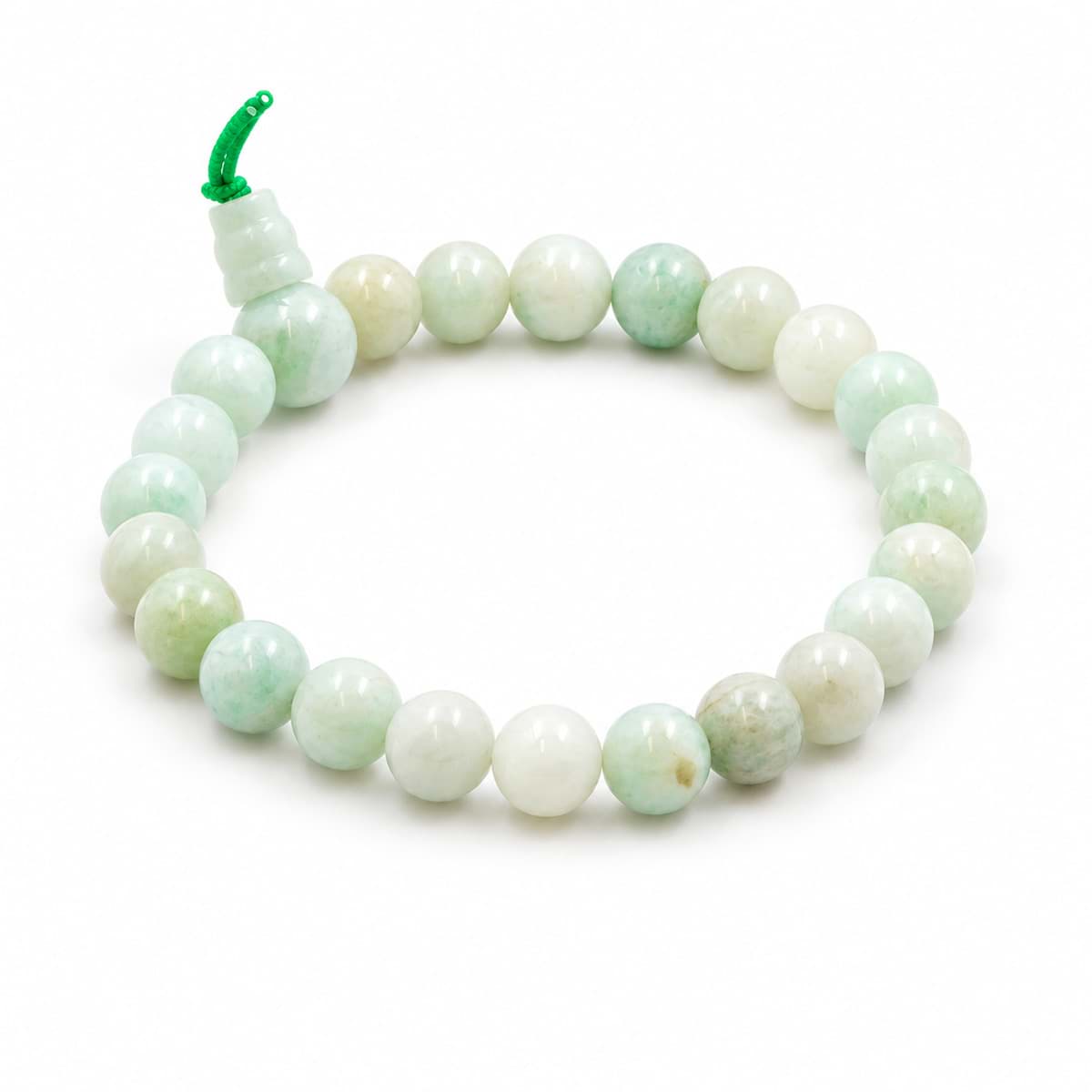 Amazonit Kugeln  8mm Mala-Armband, 23 Kugeln 