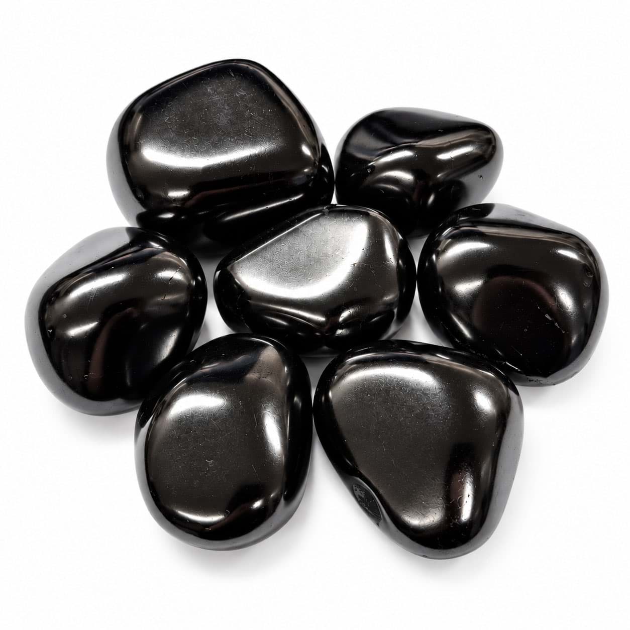 Schungit Trommelsteine ca. 5-8cm (VE: 1kg)