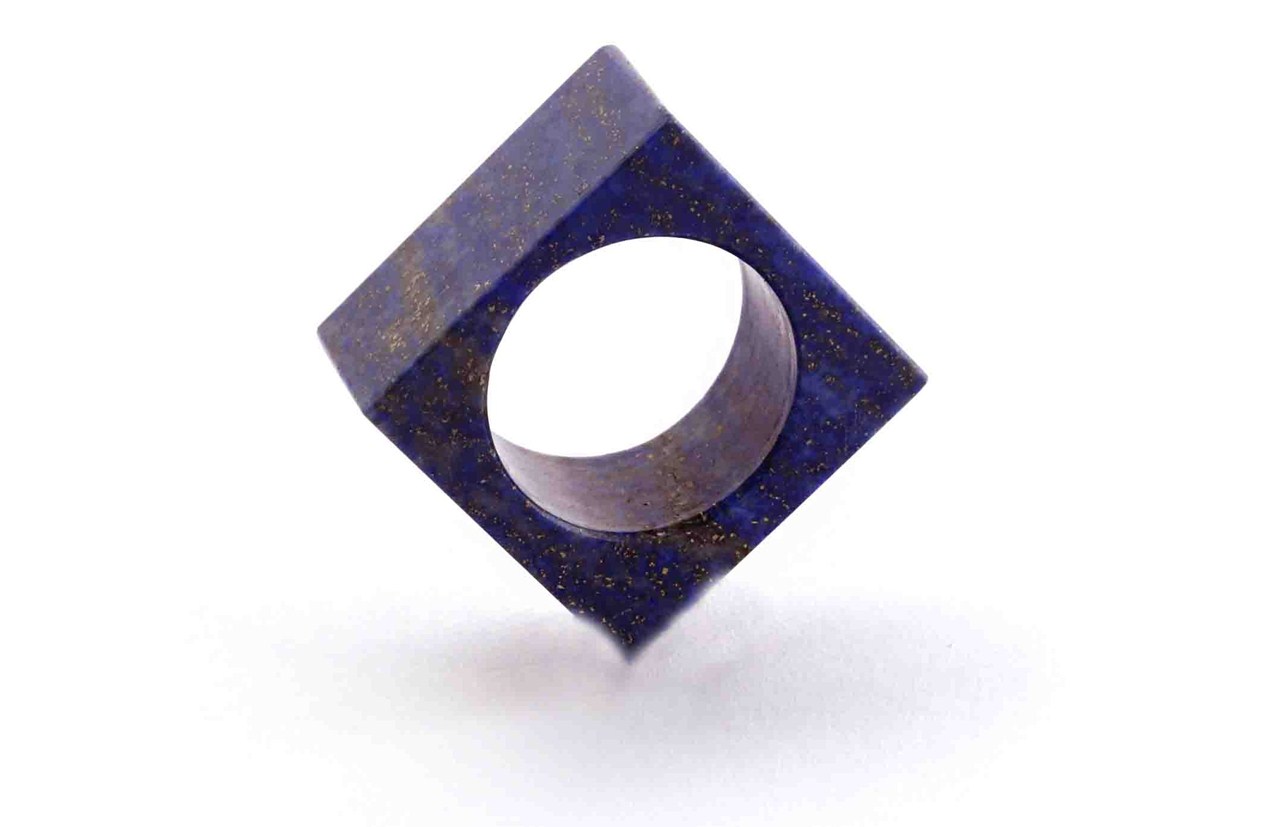 Immagine di Achat Ring "Quadrat"