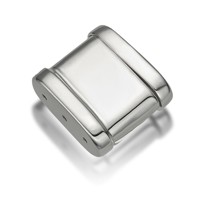 Immagine di Magnetverschluss Quadrat 15mm 3-reihig Silber  925