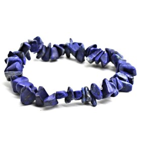 Image de Lapis Chips 5-10mm Armband