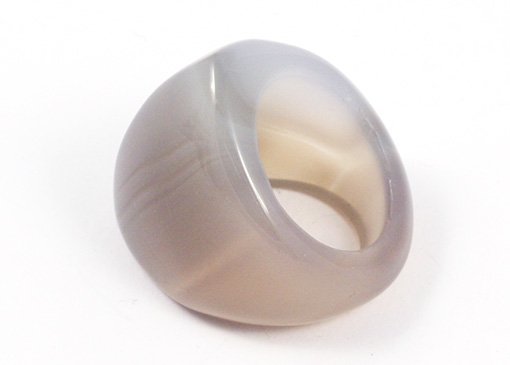 Bild von Achat Ring "Marquise" 30x25mm