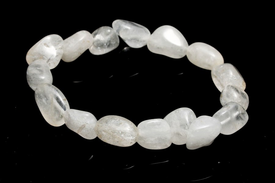Immagine di Bergkristall Nuggets Crazy  9-12mm Armband