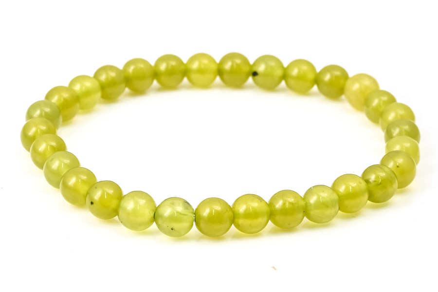 Bild von Korea Jade Kugeln  6mm Armband