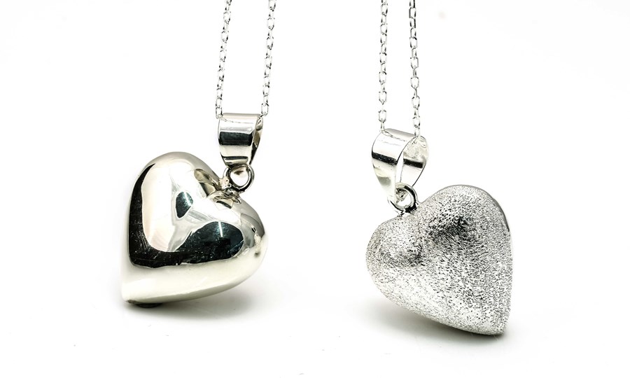 Bild von Klang-Herz Anhänger, Silber 925 