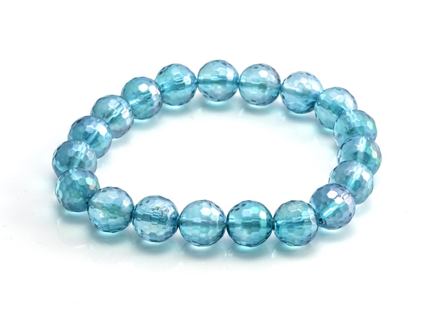 Immagine di Aqua Aura fac. Kugeln 10mm Armband