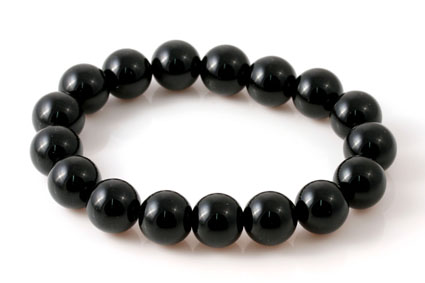 Bild von Onyx Kugeln 12mm Armband