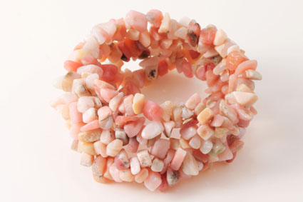 Bild von Andenopal Fancy Chips Armba. (rosa&blau) ca. 4-6mm