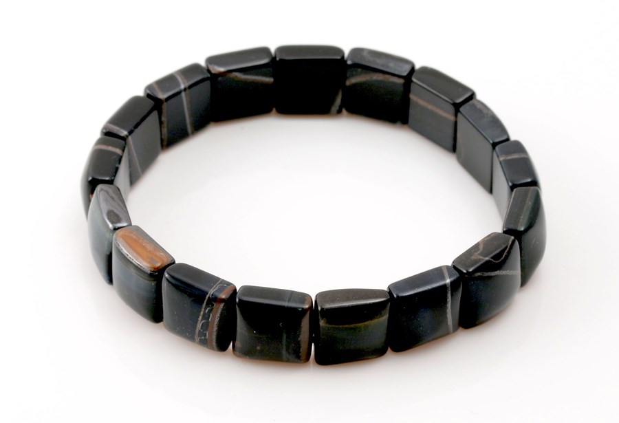 Immagine di Falkenauge Quadrat 12mm Armband