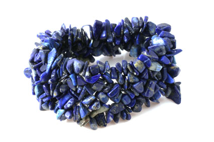 Image de Lapis "Fancy-Chips breit" Armband ca. 4-6mm