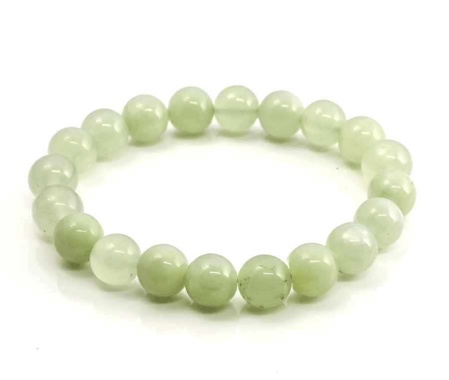 Immagine di China Jade Kugeln 10mm Armband