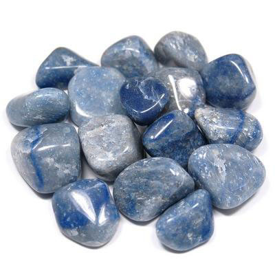 Immagine di Blauquarz Trommelsteine (VE: 250g)