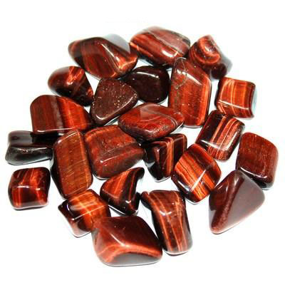 Image de Rotes Tigerauge Trommelsteine (VE: 500g)